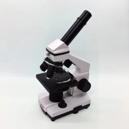 Микроскоп школьный Эврика 40х-1280х с видеоокуляром в кейсе